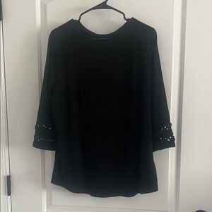 Elegant Black Women's Top